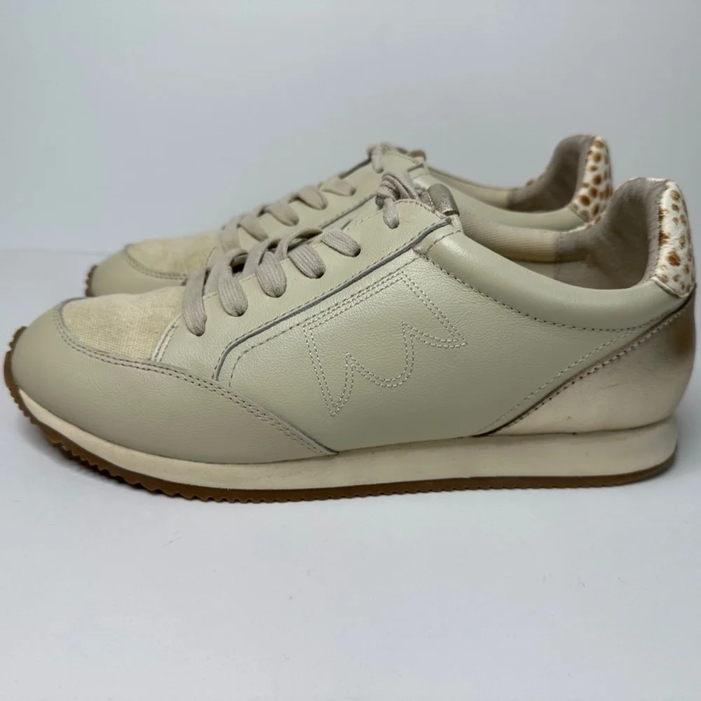 Birdies The Roadrunner Low Top Retro Lace Up Shoes in Dune Women's Size 11